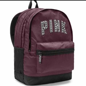 VS Pink Rhinestone Bling Campus Backpack